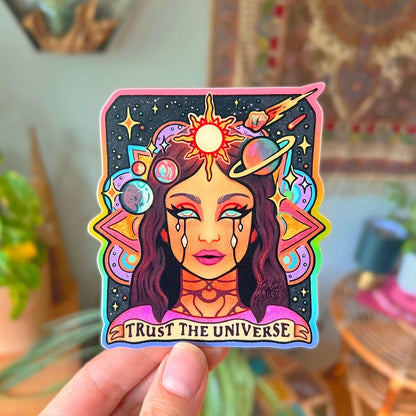 TRUST THE UNIVERSE Sticker