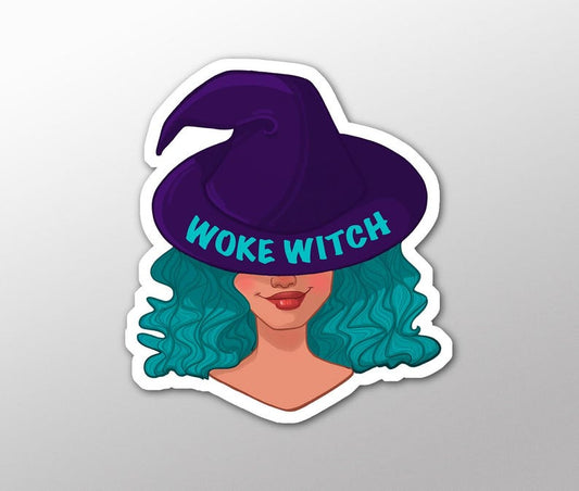 Woke Witch Sticker