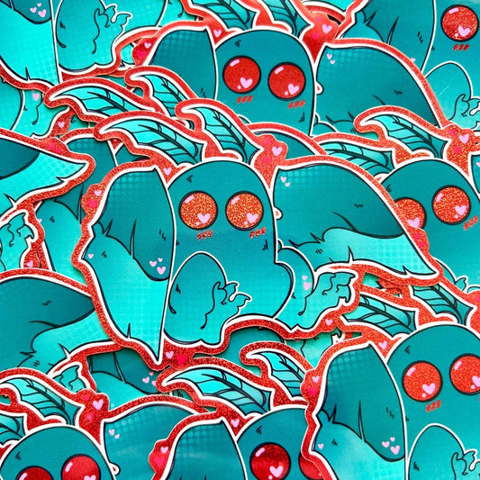 Mothman Cryptid Sticker