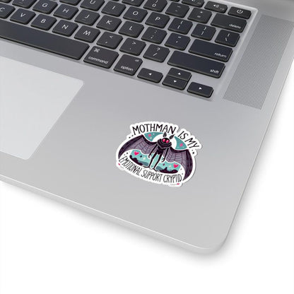 Mothman Emotional Support Cryptid Creature Sticker