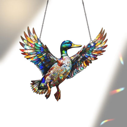 Mallard Duck Acrylic Window Hanging