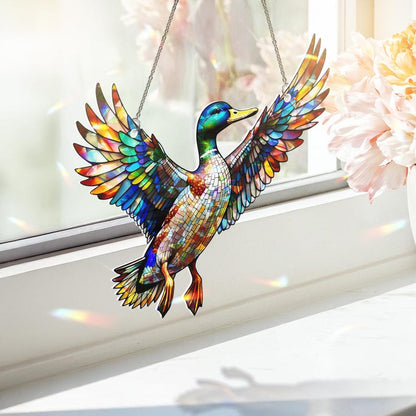 Mallard Duck Acrylic Window Hanging