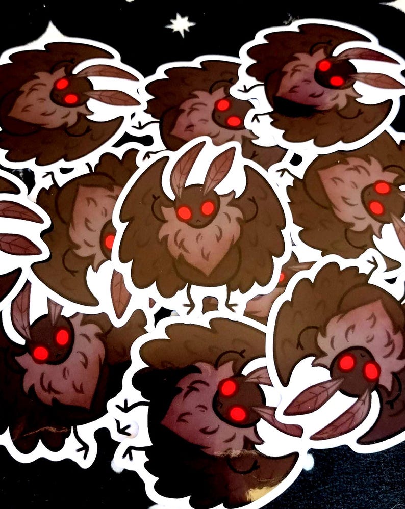 Little Guy Mothman Sticker