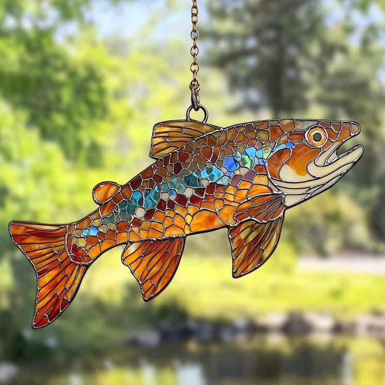 Brown Trout Acrylic Window