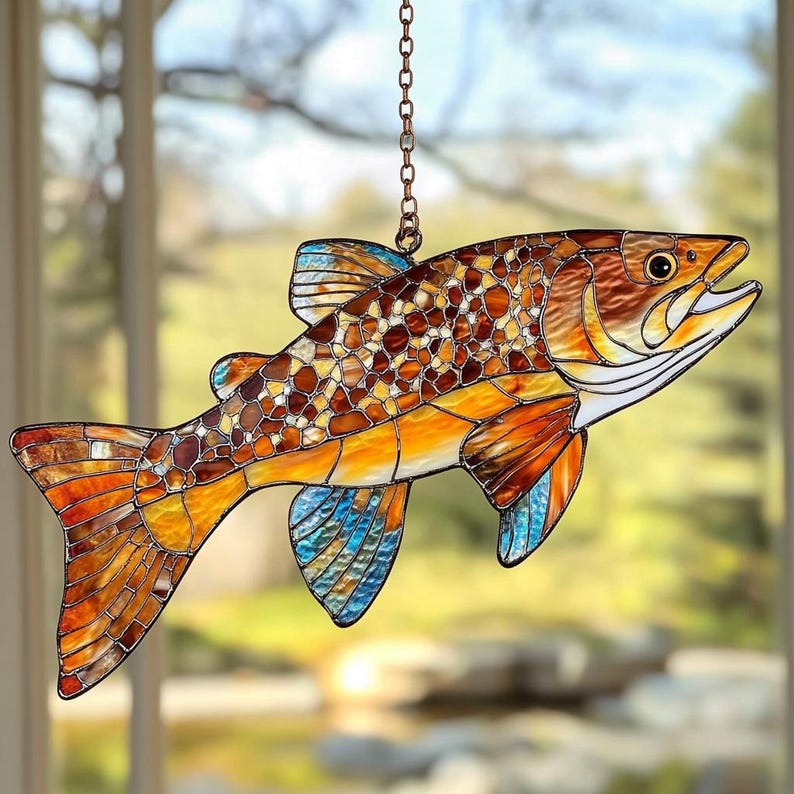 Brown Trout Acrylic Window