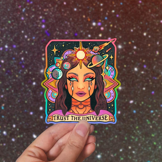TRUST THE UNIVERSE Sticker