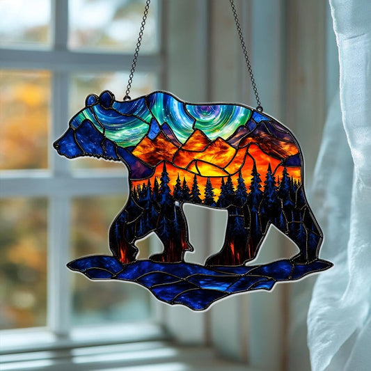 Forest Animal Acrylic Window Hanging