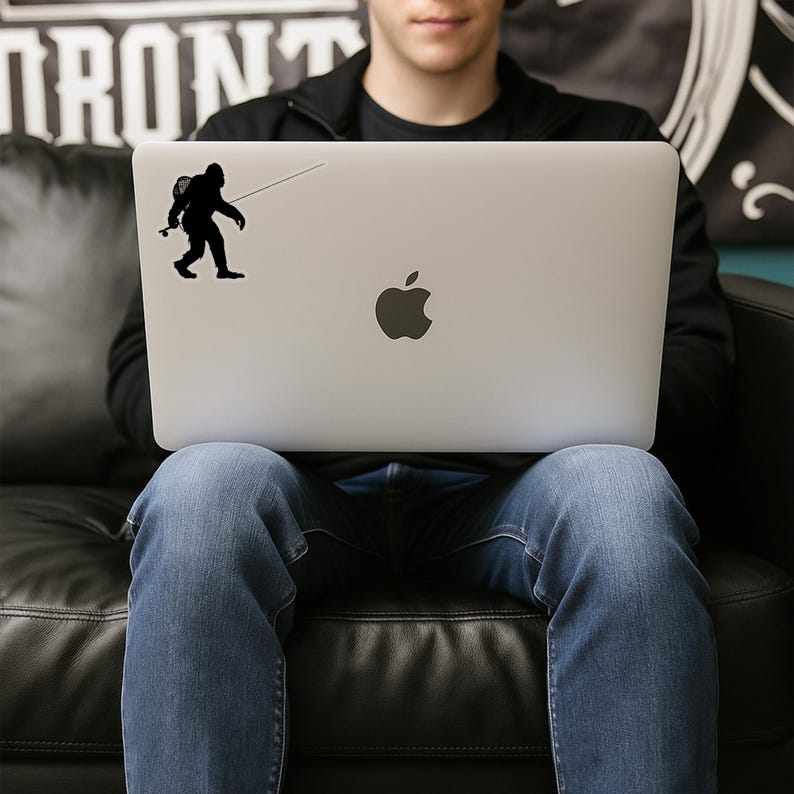 Sasquatch Fly Fishing Stickers