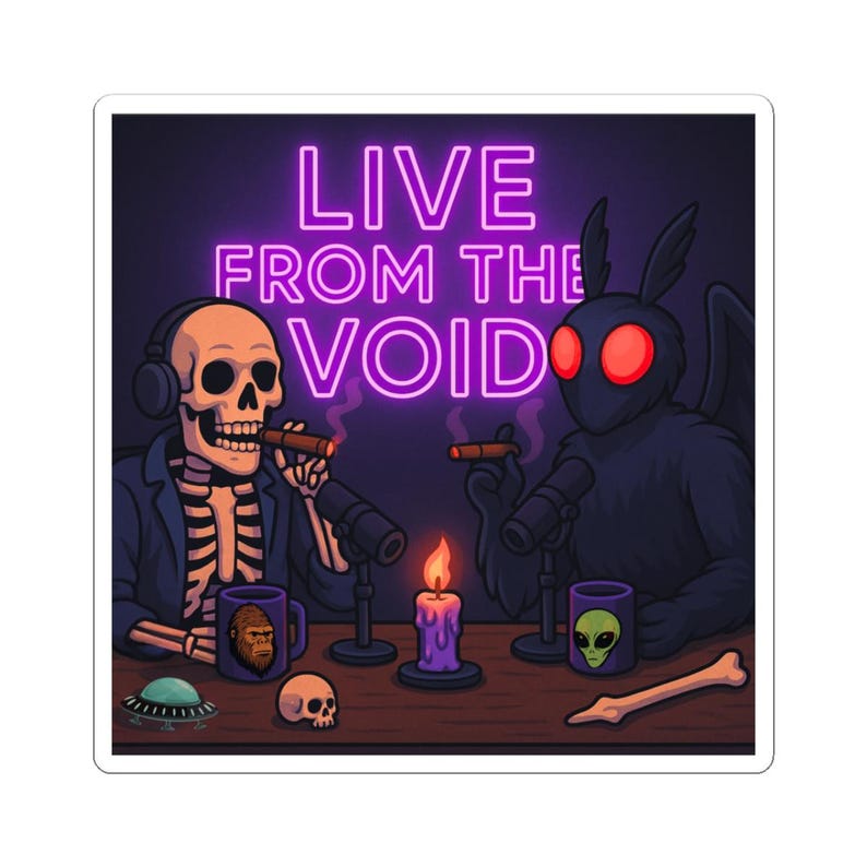 Live From the Void Sticker