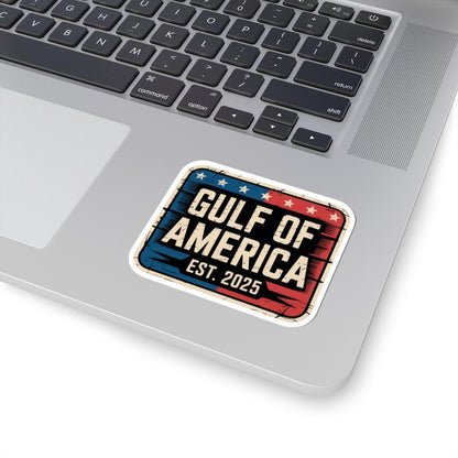 Gulf of America Vintage Sticker