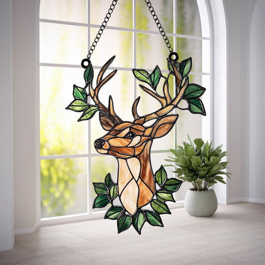 Rustic Forest Animal Acrylic Window
