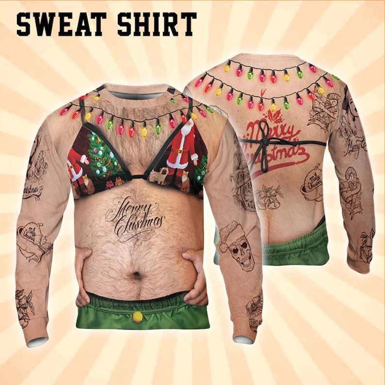 Festive Belly Christmas All Over Print Shirt