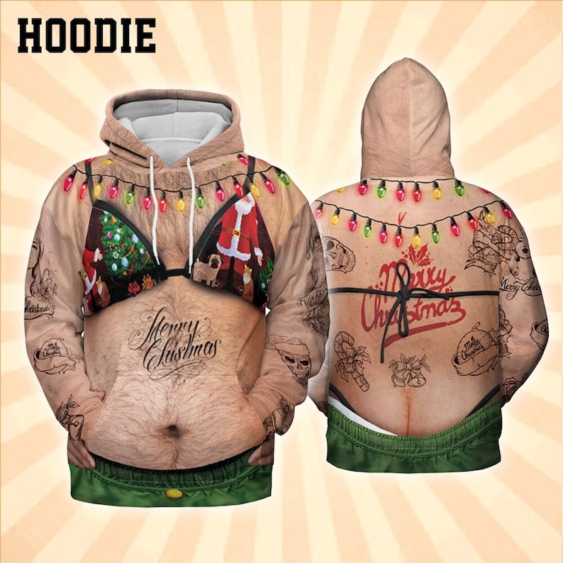 Festive Belly Christmas All Over Print Shirt