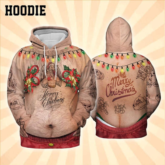 Hairy Christmas All Over Print Shirt