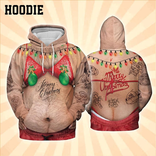 Ugly Christmas Bikini All Over Print Shirt