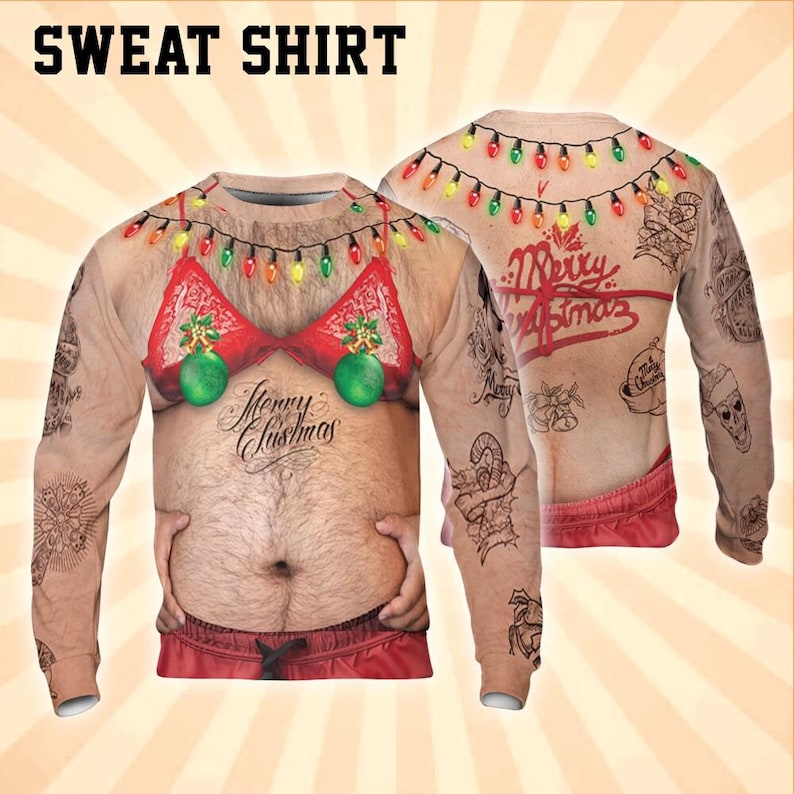 Ugly Christmas Bikini All Over Print Shirt