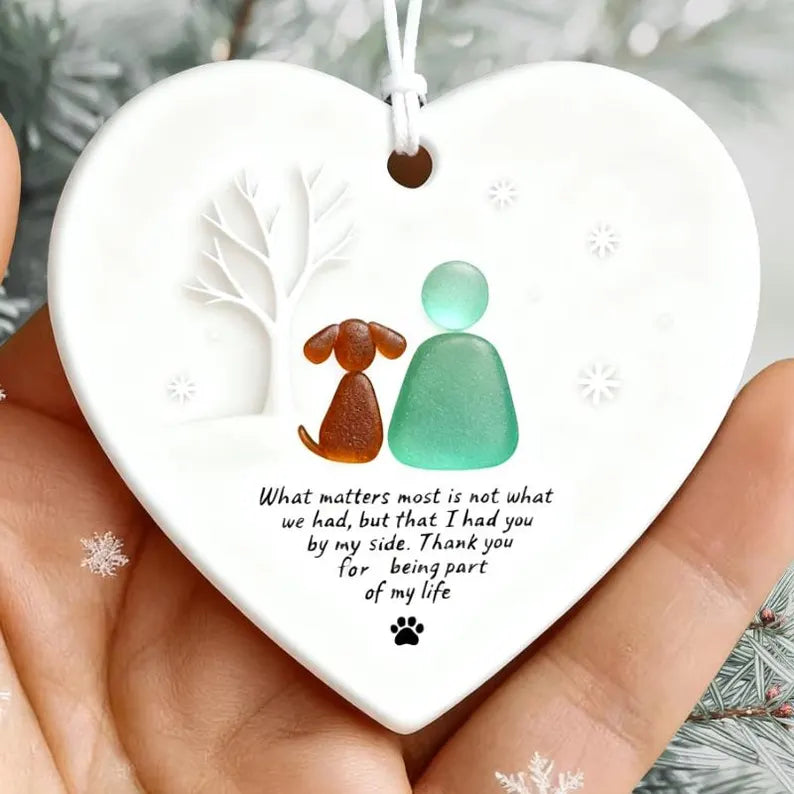 Pet Memorial Christmas Ornament