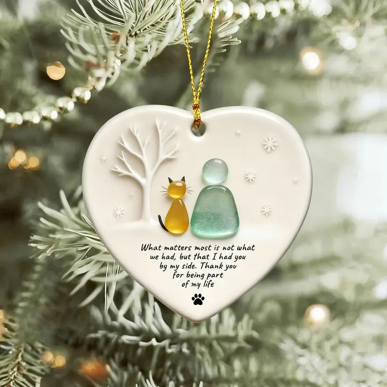Pet Memorial Christmas Ornament