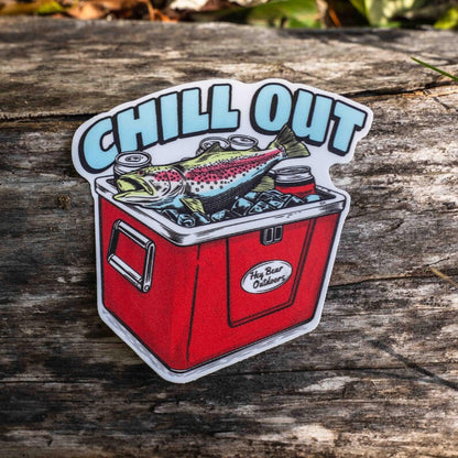 Chill Out Sticker