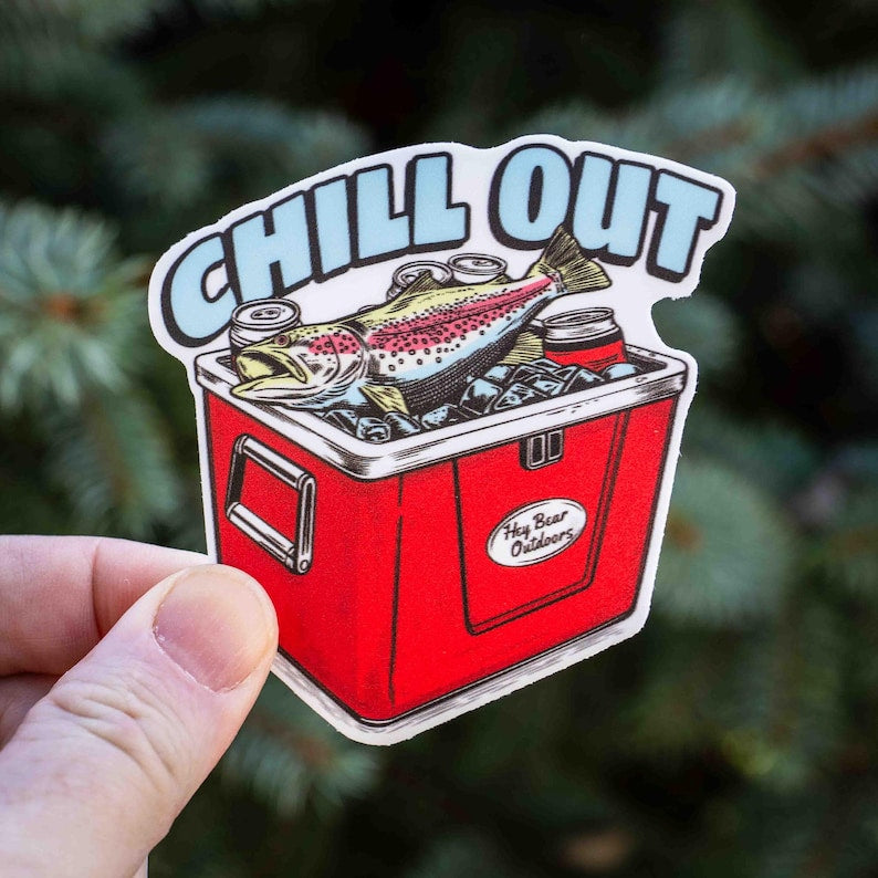 Chill Out Sticker