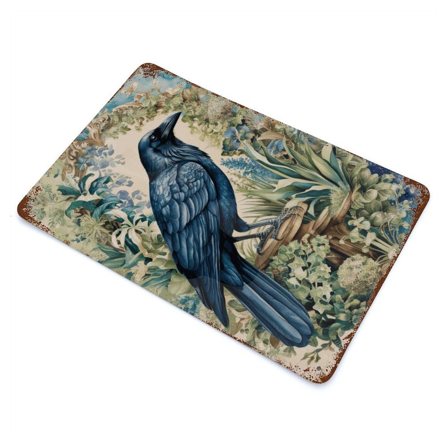 Raven Metal Sign  - Personalized Metal Sign