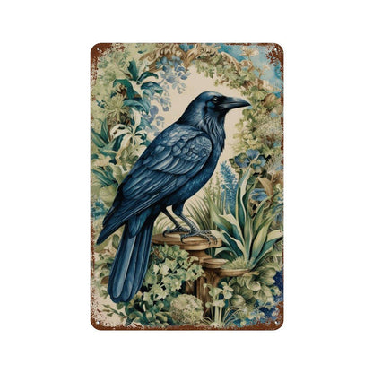 Raven Metal Sign  - Personalized Metal Sign