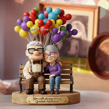 Old Couple – Personalized Couple Acrylic Plaque