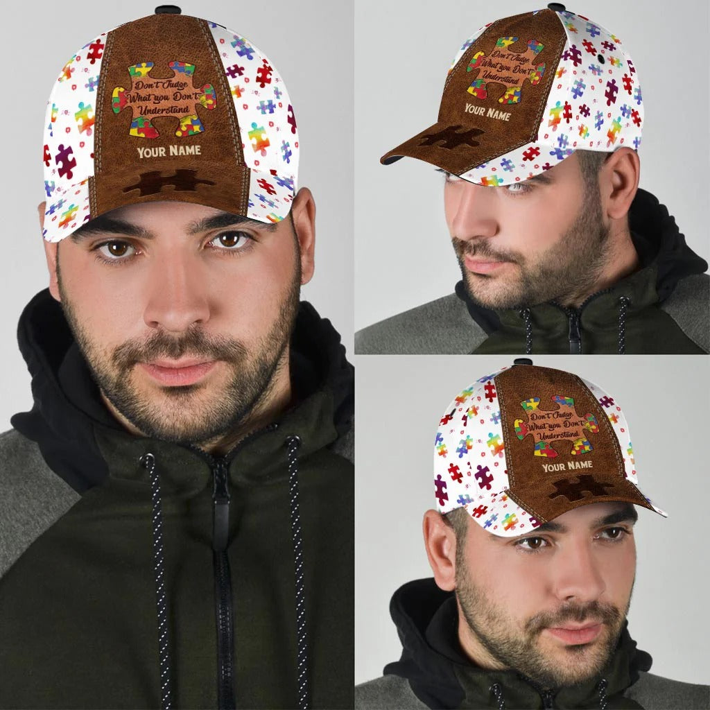 Personalized Autism Awareness Classic Cap
