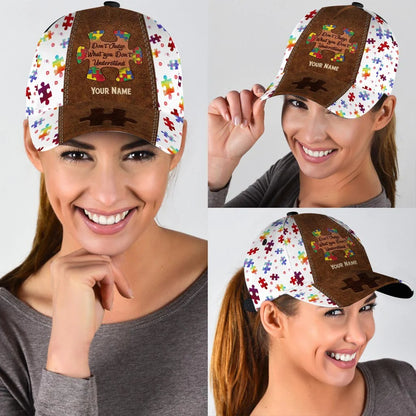 Personalized Autism Awareness Classic Cap
