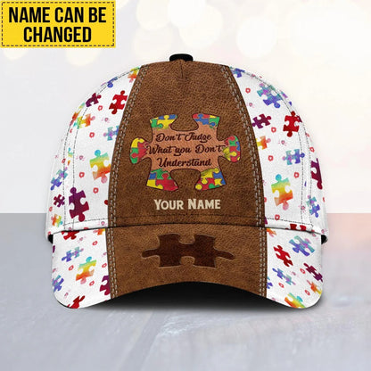 Personalized Autism Awareness Classic Cap