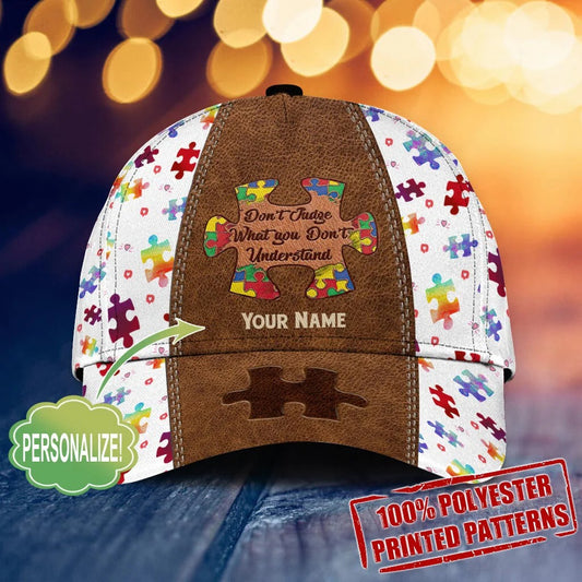 Personalized Autism Awareness Classic Cap