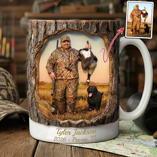 Hunting Life Coffee Mug - Personalized Custom Photo Gifts For Hunters