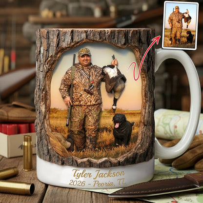 Hunting Life Coffee Mug - Personalized Custom Photo Gifts For Hunters