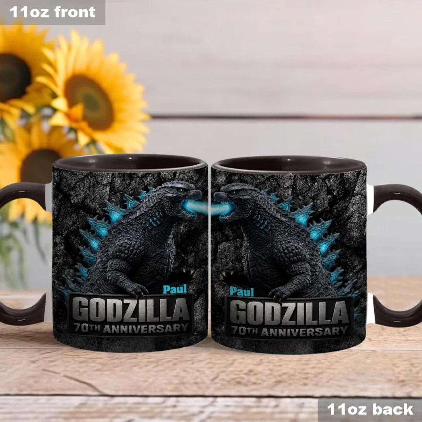 Limited 70th Monster - Personalized Accent Mug