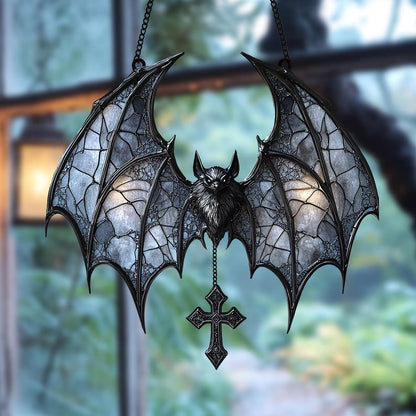 Gothic Bat Acrylic Window Suncatcher