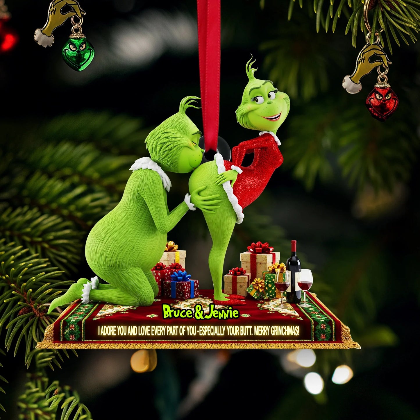 Couple Ornament Christmas - Personalized Christmas Gifts