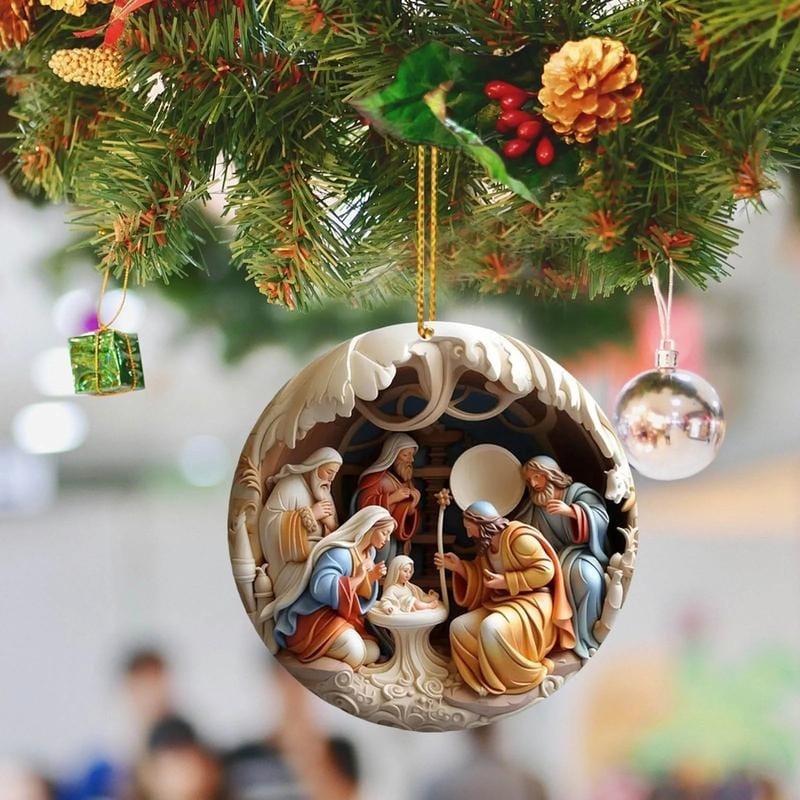 Birth Of Christ Ornament