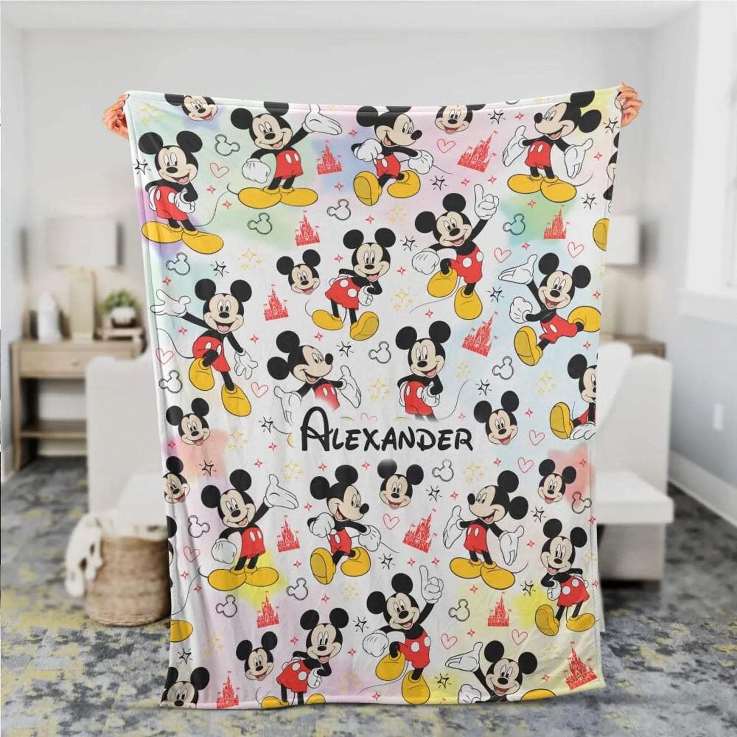 Personalized Mouse Blanket