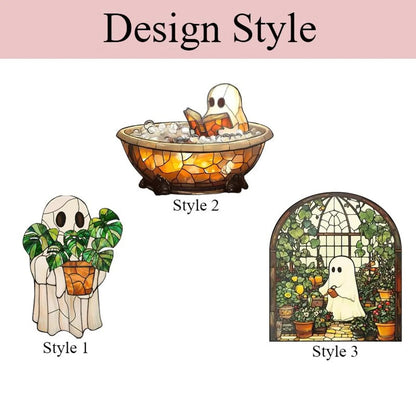 Ghost Plant Acrylic Window, Acrylic Window Hanging