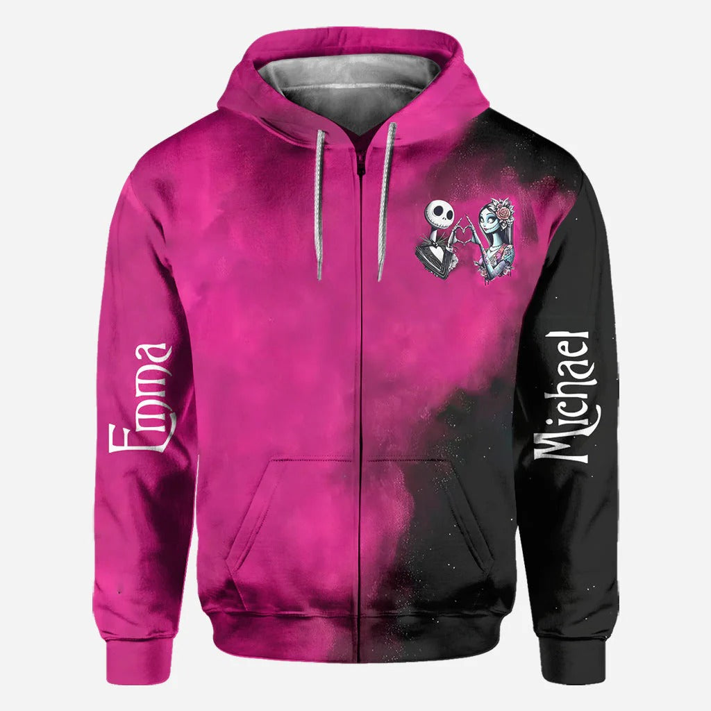 Couple Shirt - Personalized couple All Over Print Shirt