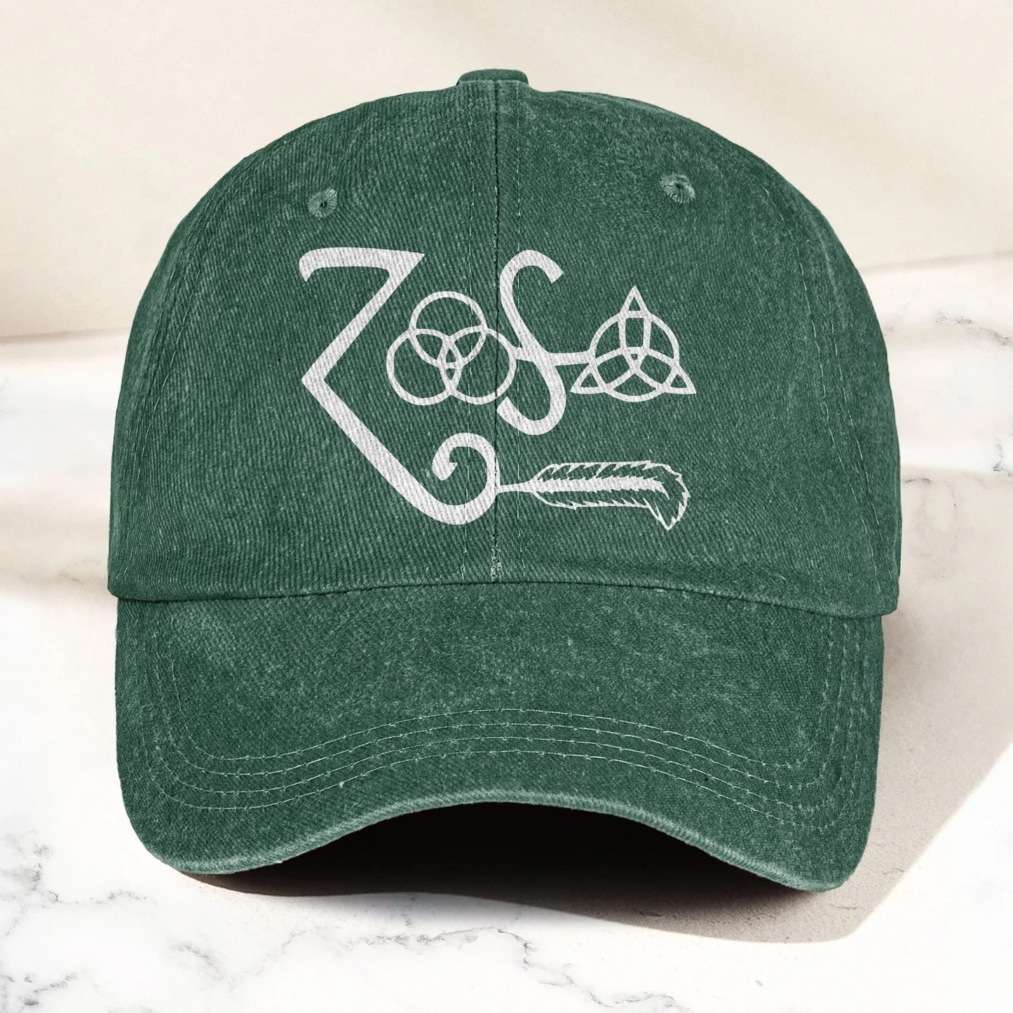 Led Zeppelin Denim Cap – Retro Classic Rock Music Inspired Hat