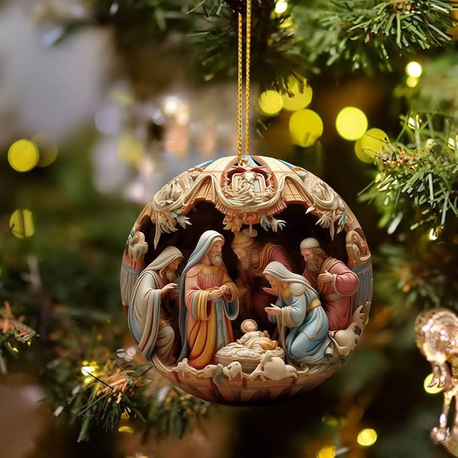 Birth Of Christ Ornament