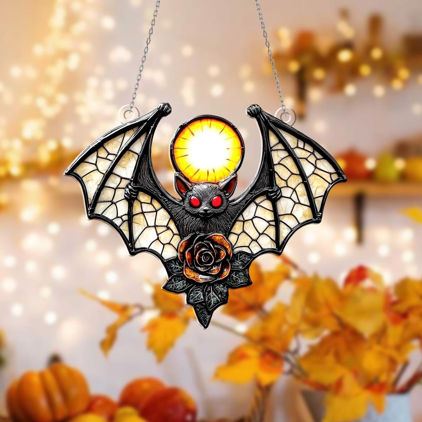 Gothic Bat, Bat Acrylic Window