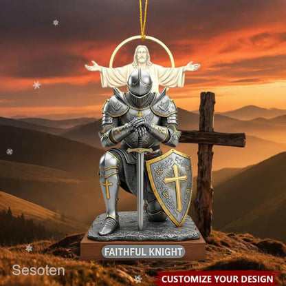Christian Faithful Knight Ornament