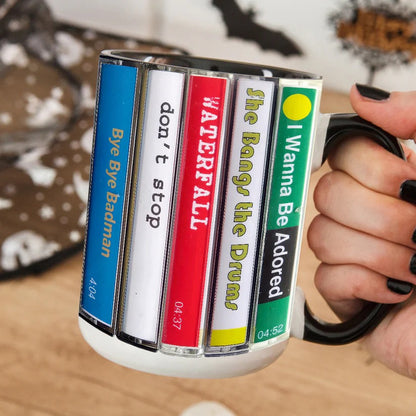 The Stone Roses Debut Album Cassette Retro Collection Accent Mug