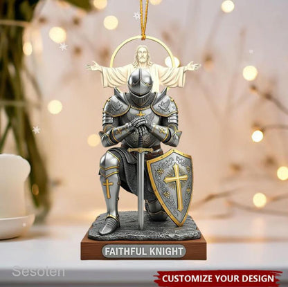 Christian Faithful Knight Ornament