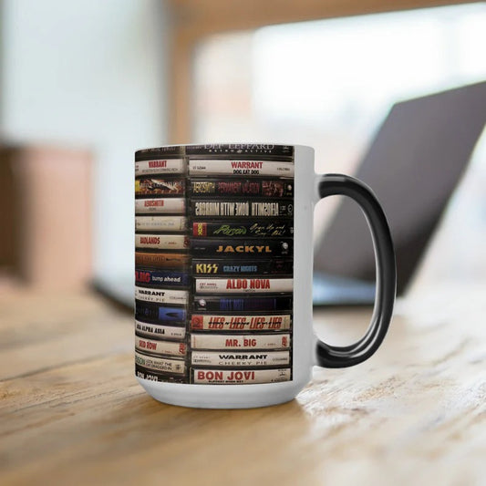 Heavy Metal Kings Classic Tapes Rock Accent Mugs