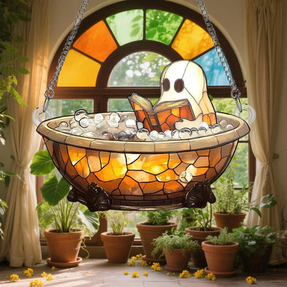 Ghost Plant Acrylic Window, Acrylic Window Hanging