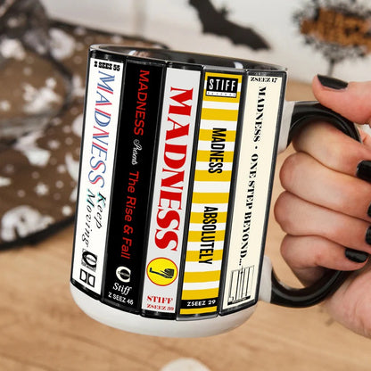 Madness Albums Cassette Collection Retro Accent Mug