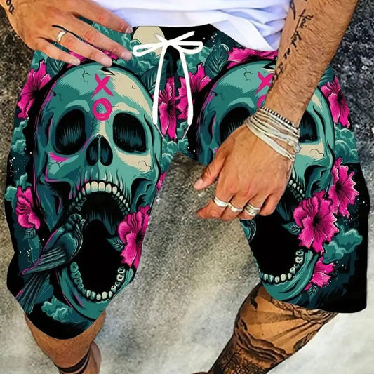 Skull Beach Short Quick Dry